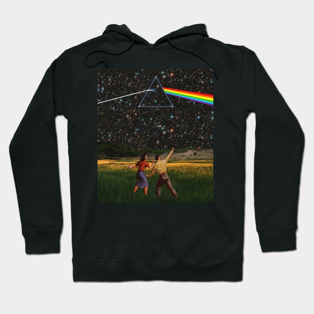 Dark side of the moon Hoodie by Trippyarts Store